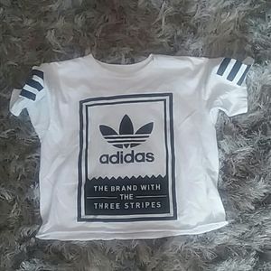 Adidas cropped t-shirt
